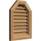 Ekena Millwork Octagonal Top Gable Vent Western Red Cedar Gable Vent w/Brick Mould Face Frame, 24"W x 20"H GVWOT24X2000RFUWR - alternate 4